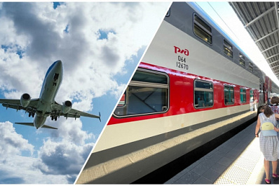 По единому билету: в России появились мультимодальные перевозки "самолет+поезд"
