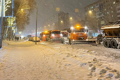 За минувшую ночь из Самары на полигоны вывезли более 5 тысяч тонн снега