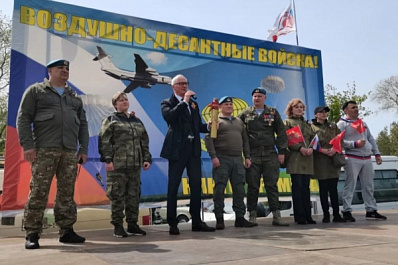 В День Победы в Тольятти доставили Вечный огонь с Донбасса