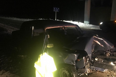 В Самарской области при сильном снегопаде произошла смертельная авария