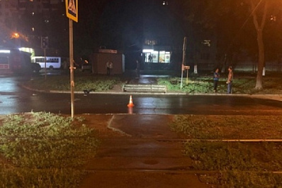 В Самаре пешеход не успел увернуться от иномарки