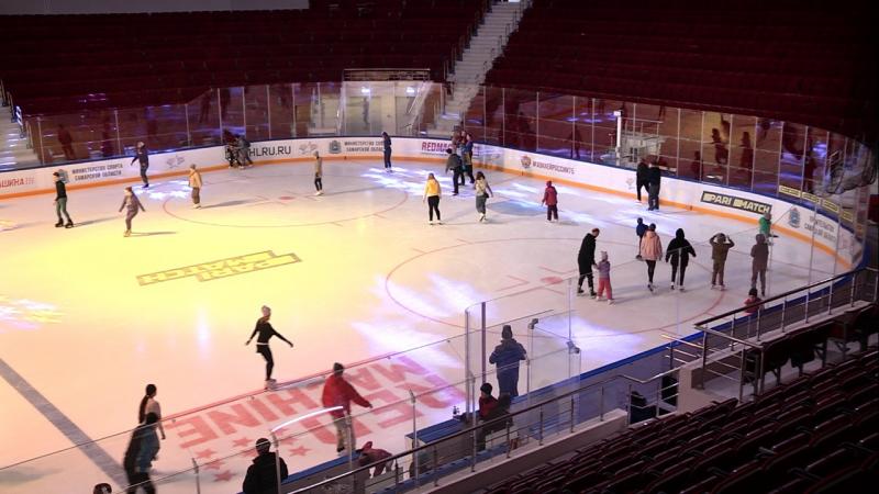 Самара на льду: во Дворце спорта все новогодние праздники будет работать бесплатный каток