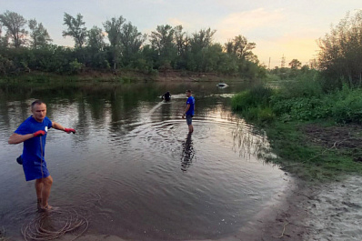 Водолазы 8 августа достали из Большого Кинеля тело утонувшего 18-летнего парня