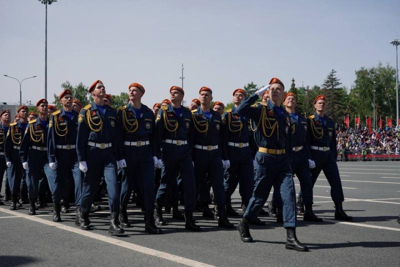 В Самаре прошел военный Парад в честь 78-й годовщины Победы в Великой Отечественной войне