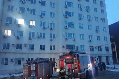В Самаре снова произошел пожар в бизнес-центре