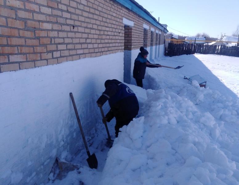В селах Исаклинского района готовятся к паводку 