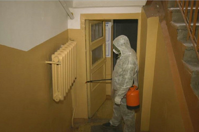 В 2021 году выявлено более 30 нарушений санобработки подъездов домов в Самарском районе