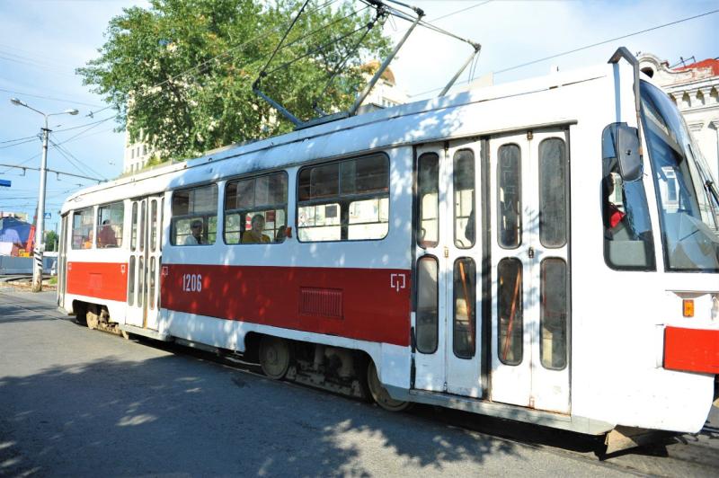 В Самаре с 26 июля трамваи перестанут ходить по улице Антонова-Овсеенко