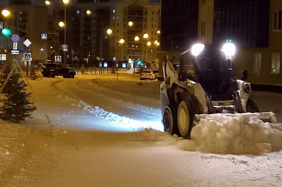 В городах и районах Самарской области 21 ноября идут работы по расчистке снега