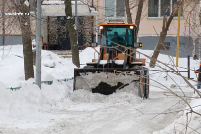 В Самаре проверяют, как очищают дворы от снега и наледи