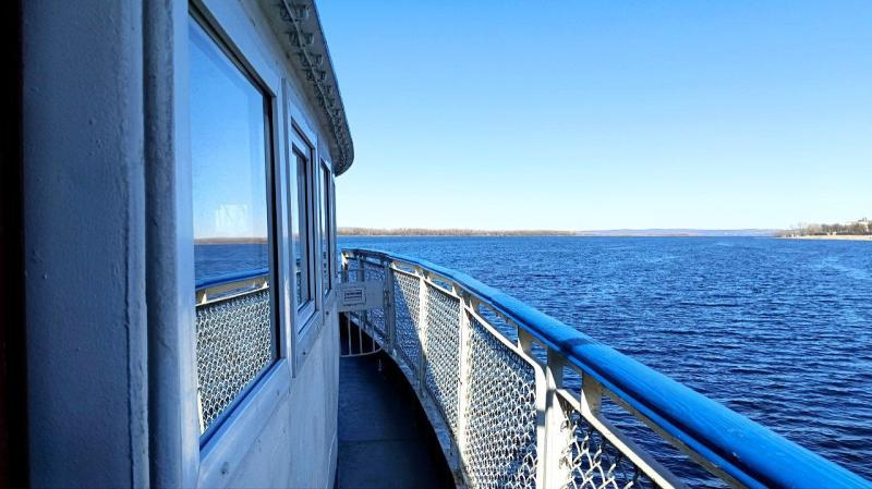 В Самаре приостановили работу паромной переправы 12 мая 