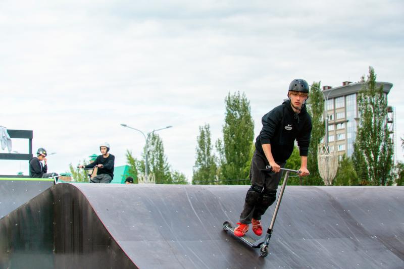  Скейт-парк и спортплощадки открылись на площади Куйбышева в Самаре