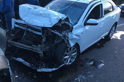 В Самарской области автоледи спровоцировала ДТП с 8 пострадавшими