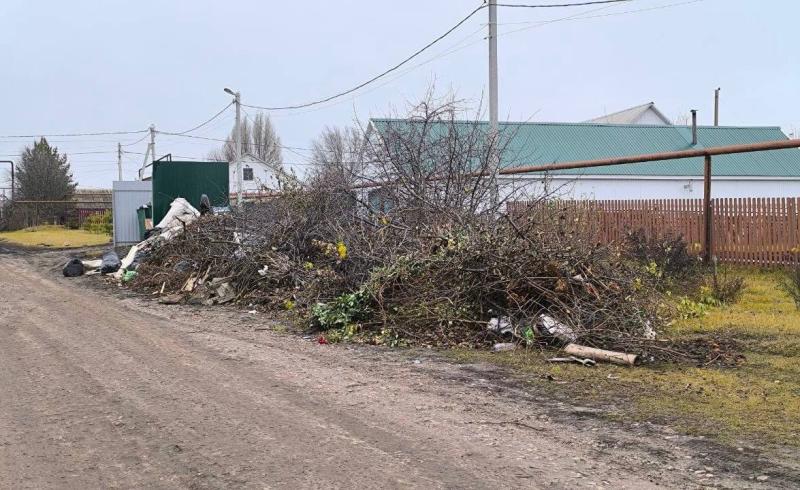 В селе Кошки после вмешательства прокуратуры ликвидировали свалку