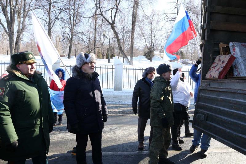 Из Самары в зону СВО отправили 31-й гуманитарный конвой в рамках акции "Своих не бросаем"