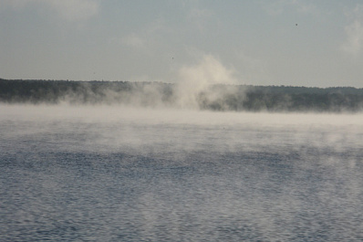 Рыбака из Сызрани потрясло и заворожило природное явление на реке