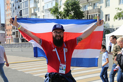 Фестиваль болельщиков в Самаре посетил консул Коста-Рики