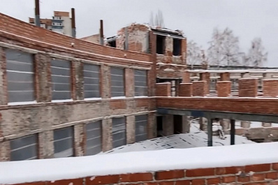 Утепляют перед зимой: как идет реставрация фабрики-кухни в Самаре