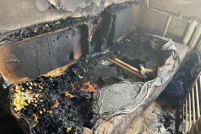 Мальчик спрятался в ванной: в Тольятти в 16-этажке горела квартира