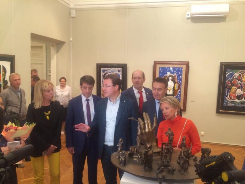 В Самаре открылась выставка Зураба Церетели