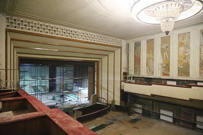 В Самаре реставрацию Дворца культуры на площади имени Кирова завершили почти наполовину