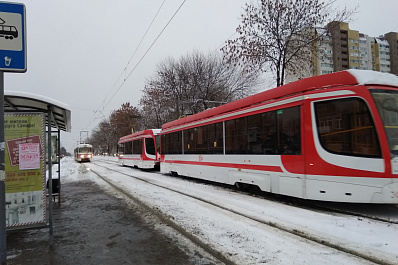 В самарском трамвае замечен раздетый мужчина