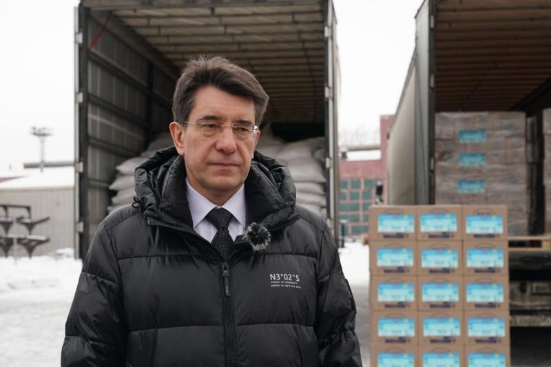 3 фуры с гуманитарным грузом: самарские речники отправили помощь жителям Курской области 