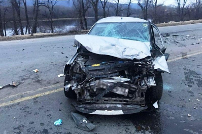 В ДТП в Красноглинском районе пострадали четыре человека