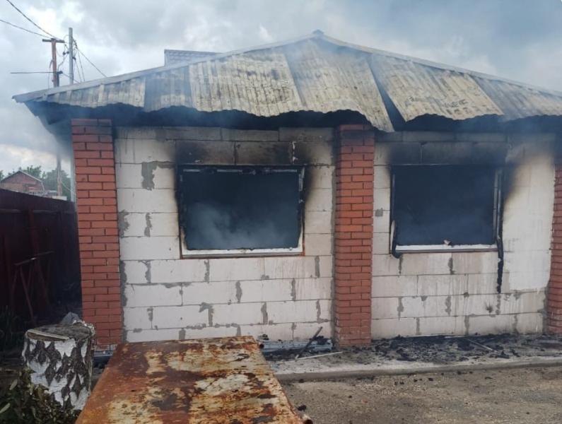 В Самарской области пожарные дважды тушили дачи на одной улице