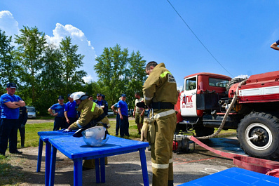 В Самарской области определили лучших пожарных-добровольцев
