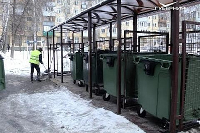 В Кировском районе Самары регоператор оценил качество вывоза мусора