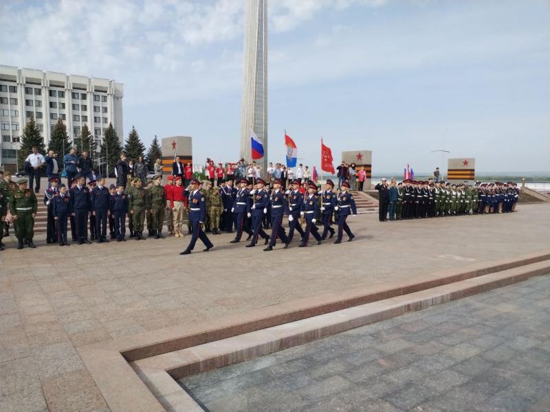 В Самаре прошел смотр военно-патриотических объединений региона