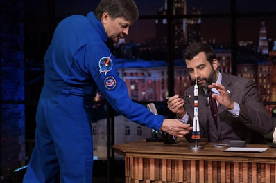 Самарский космонавт Олег Кононенко принял участие в шоу Ивана Урганта