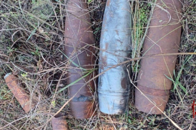 В Самарской области нашли крупнокалиберные артиллерийские снаряды