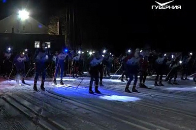 В Самаре прошла традиционная ночная лыжная гонка