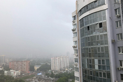 В Самарской области прогнозируют грозу и град