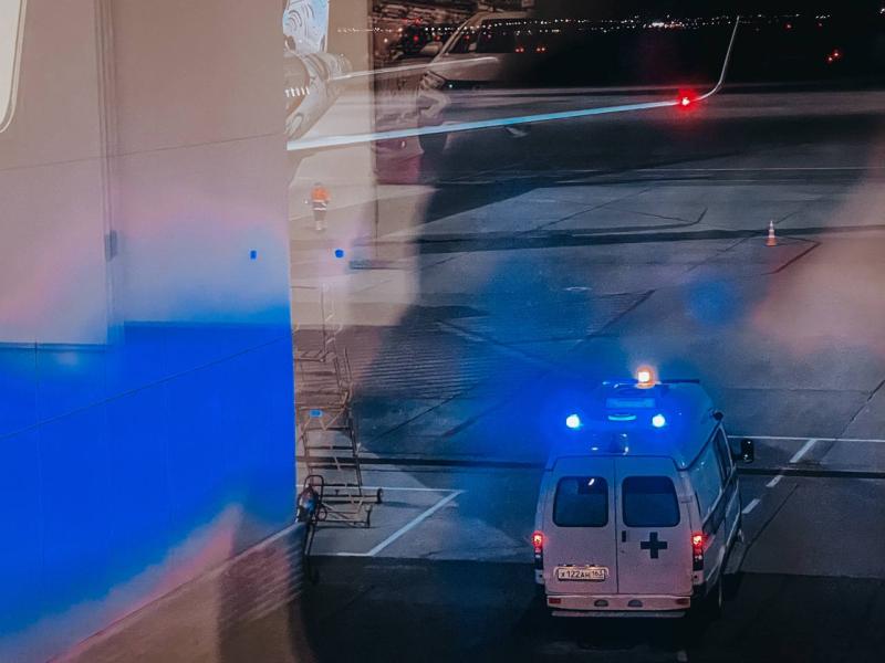 В Самаре незапланированно сел международный рейс из-за больного пассажира