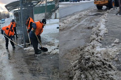 Прокуратура заставила коммунальные службы расчистить от снега остановки в Куйбышевском районе Самары