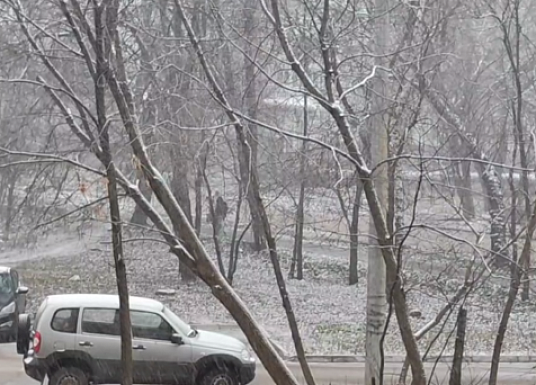 Самару 6 декабря накрыл мелкий и продолжительный снег