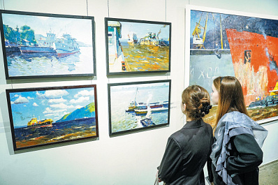 Индустриальный и лирический пейзажи: в Самарском художественном музее открыта экспозиция работ Артема Тихонова