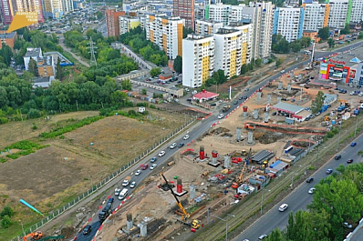 В Самаре увеличили количество трамваев из-за строительства развязки на ул. Ново-Садовой