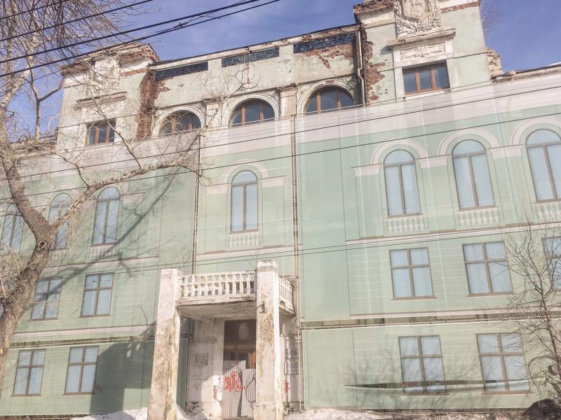 В Самаре 25 октября 2021 года взяли под охрану здание бывшего реального училища на улице Алексея Толстого