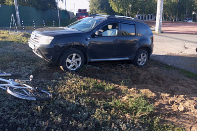 В Самарской области 10-летний велосипедист попал под колеса иномарки