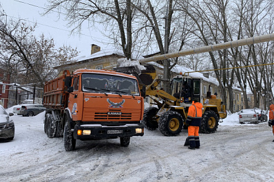Из Самары за сутки вывезли больше 11 тысяч тонн снега 