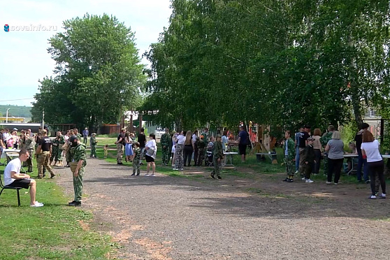 Соревнования военно-патриотических клубов, власть и бизнес. Хорошие новости Волжского района