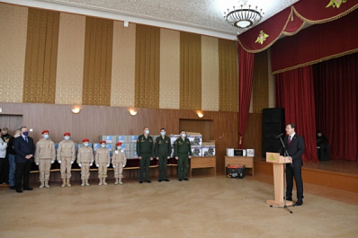 Самарским миротворцам в Нагорном Карабахе отправили новогодние подарки