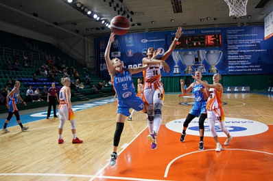 Самарские баскетболистки уступили УГМК на Кубке президента ФБСО