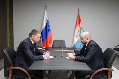 На встрече с губернатором Вячеславом Федорищевым новый глава Тольятти представил планы по развитию города