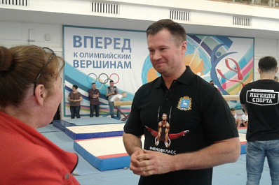 Олимпийские чемпионы провели в Тольятти мастер-класс по спортивной гимнастике