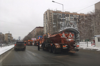 Количество снегоуборочной техники на улицах Самары увеличат 